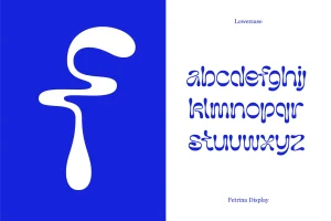FETRINA – Experimental Display Font