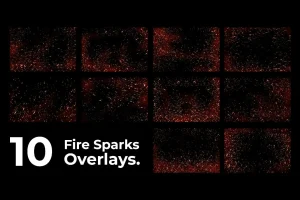 Fire Dust Sparks Overlays