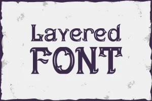 Fire Needle – Tattoo Salon Label Font