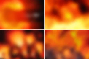 Flame Grainy Gradient Textures