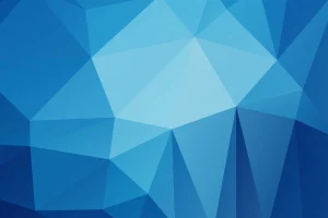 Flat Polygon Background Set