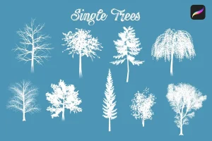 Forest Tales Procreate Brushes