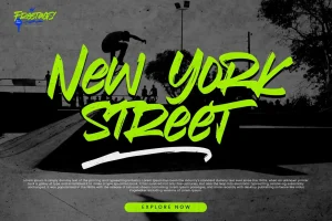 Freetags – Graffiti Tag Font