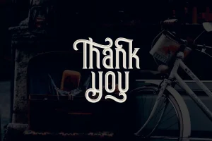 Frizzy vintage font