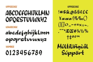 Frogle a Cute Marker Font