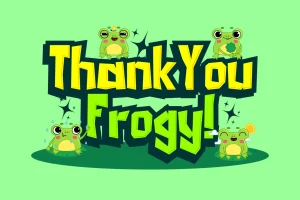 Frogy Toons – Cartoon Display font