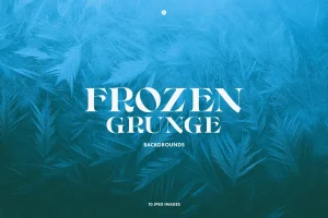 Frozen Grunge Backgrounds
