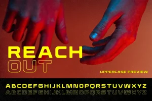 Futurion – Futuristic Sci-Fi  Typeface