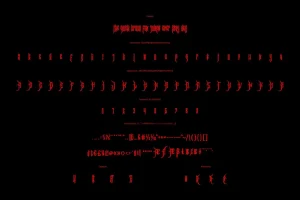 Gabamadah – Metal Font