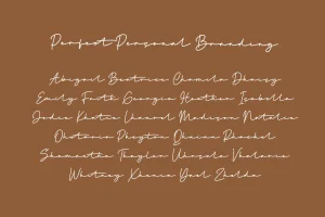 Ganttecy Signature Font