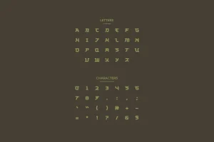 Ghozda – Modern Japanese Typeface