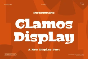 Glamos Unique Display Font