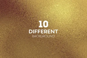 Gold & Silver Abstract Voronoi Texture Backgrounds