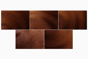 Gold Glitter Waves Backgrounds