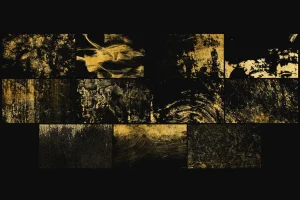 Gold Grunge Overlays Vol.3
