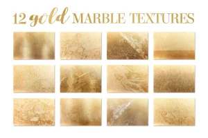 Gold marble texture patterns