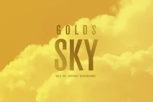 Gold SKY Abstract Backgrounds