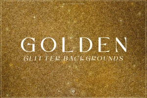 Golden Glitter Backgrounds