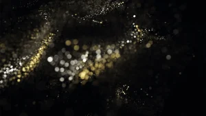Golden Glitter Bokeh Pack