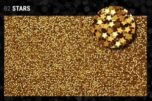 Golden Glitter Textures