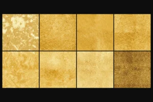 Golden Glitter Tileable Textures