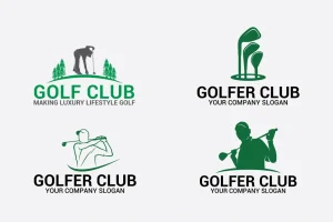 Golf Badges-Stickers & Logos