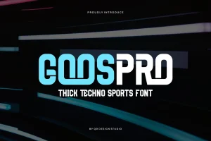 Goospro – Thick & Sport Font