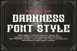 Gothic Mightier – Metal Font