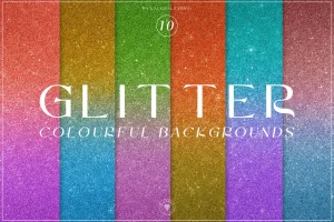 Gradient Glitter Backgrounds
