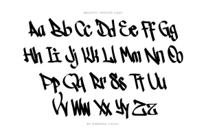 Graffiti Hipster – Logo Font