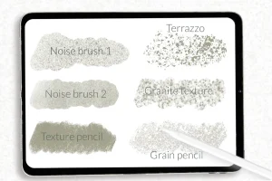 Grain noise texture for Procreate