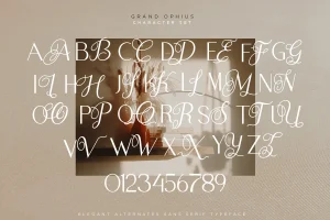 Grand Ophius – Elegant & Luxury Font