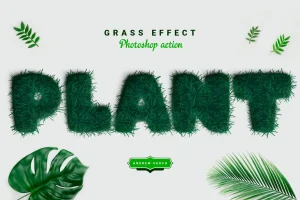 Grass Photoshop Action