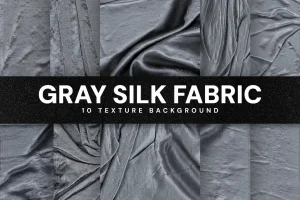 Gray Silk Fabric Texture #03