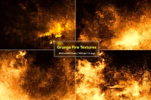 Grunge Fire Textures