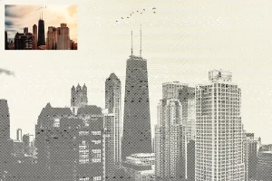 Halftone Photo Effect