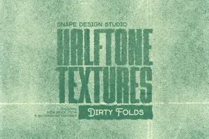 Halftone Texture – Dirty Folds
