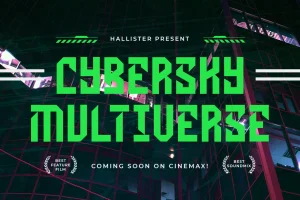 Hallister – A Cyberpunk Display Font