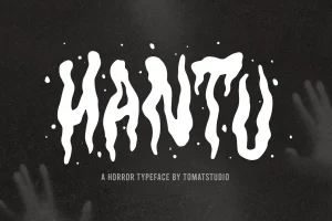 Halloween Horror Fonts | Hantu