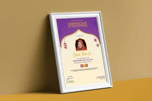 Hanifa – Islamic Certificate & Canva Template