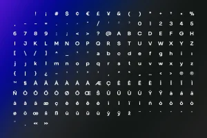 Hector – Modern Sans-Serif Font family