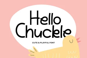 Hello Chuckle – Sweet Playful Font