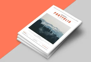 Hipster Portfolio Brochure