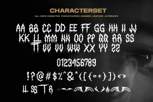 Histeriss – Metal Font