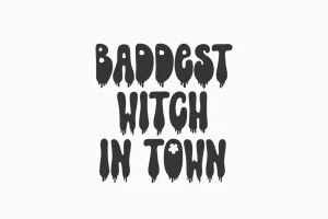 Hocus Pocus Boo Halloween Font