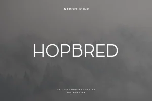 Hopbred – Artdeco Font