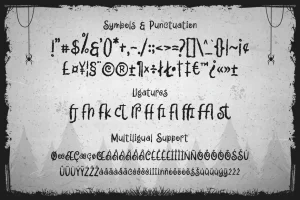 Horrific – Horror and Scary Font Style