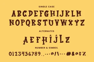 Howdy Guys Western Display Font