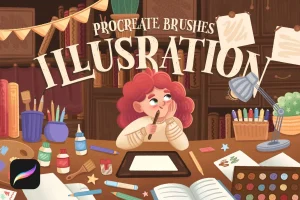 Illustration Brushes 2: Procreate Brushes