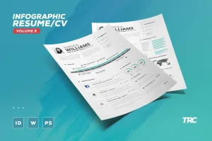 Infographic Resume/Cv Volume 5